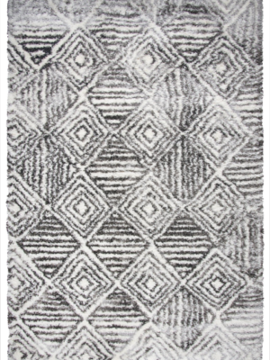 Welcome Rugs -Adana Rug Grey White