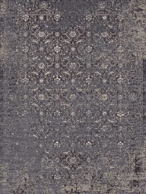 Welcome Rugs -Encore Rug Floral Grey White