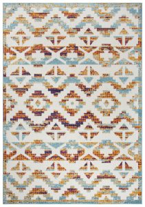 Welcome Rugs -Fairfield Rug Cream Multi Diamond