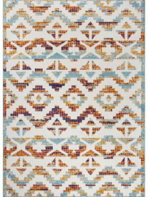 Welcome Rugs -Fairfield Rug Cream Multi Diamond