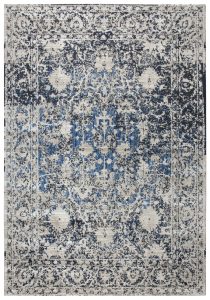 Welcome Rugs -Impression Rug Ocean Blue Cream