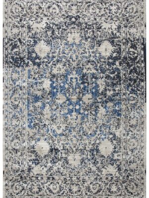 Welcome Rugs -Impression Rug Blue Cream