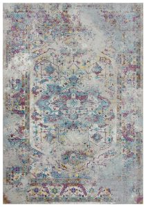 Welcome Rugs -Princeton Rug Faded Teal Blue