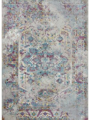 Welcome Rugs -Princeton Rug Faded Teal Blue
