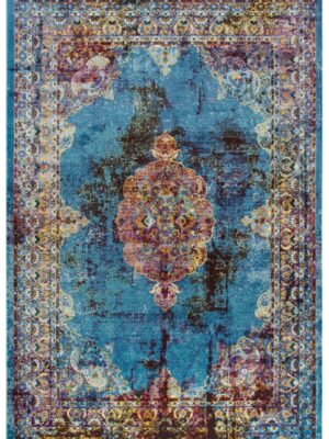 Welcome Rugs-Princeton Rug Deep Blue Red