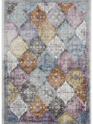 Welcome Rugs-Princeton Rug Multicolored Pastel