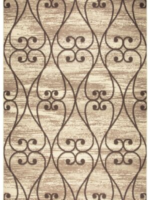 Welcome Rugs-Xcite Rug Brown Cream