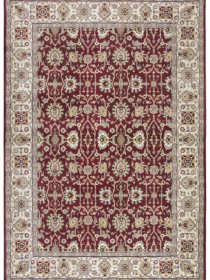 Welcome Rugs-Zenith Rug Red Beige