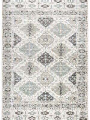 Welcome Rugs-Zenith Rug Grey White