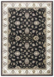 Welcome Rugs-Zenith Rug Black Cream