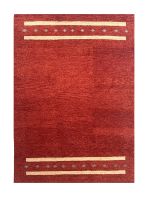 W|R Gabbeh Orange Burnt Red